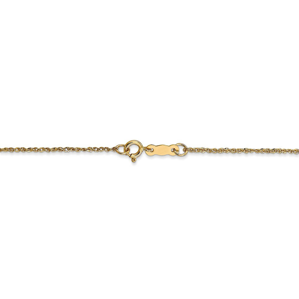 1.1mm, 14k Yellow Gold, Ropa Chain Necklace - Picture 20 of 52