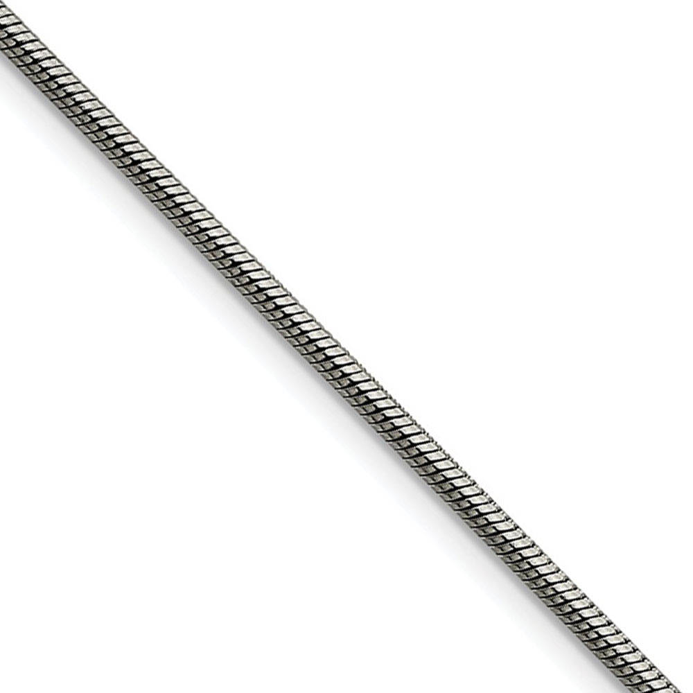 2.4mm Stainless Steel Snake Chain Necklace, 20 Inch