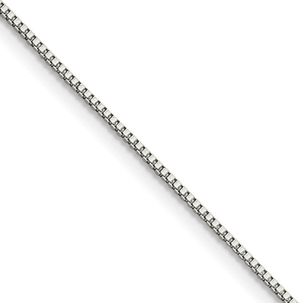 1.2mm Stainless Steel Box Chain Necklace