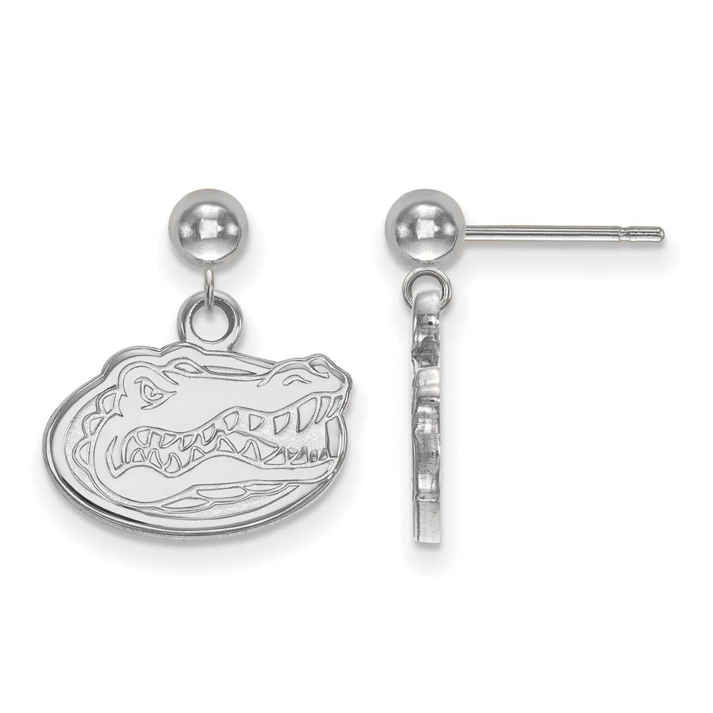 Sterling Silver University of Florida Ball Dangle Earrings