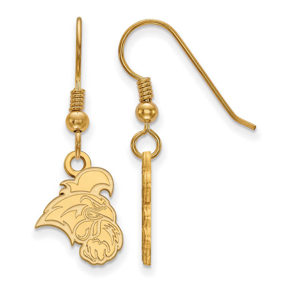 14k Gold Plated Silver Coastal Carolina University Dangle Earring