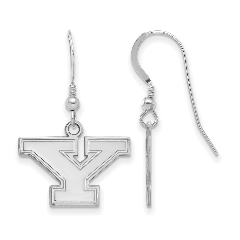 Sterling Silver Youngstown State Dangle Earrings