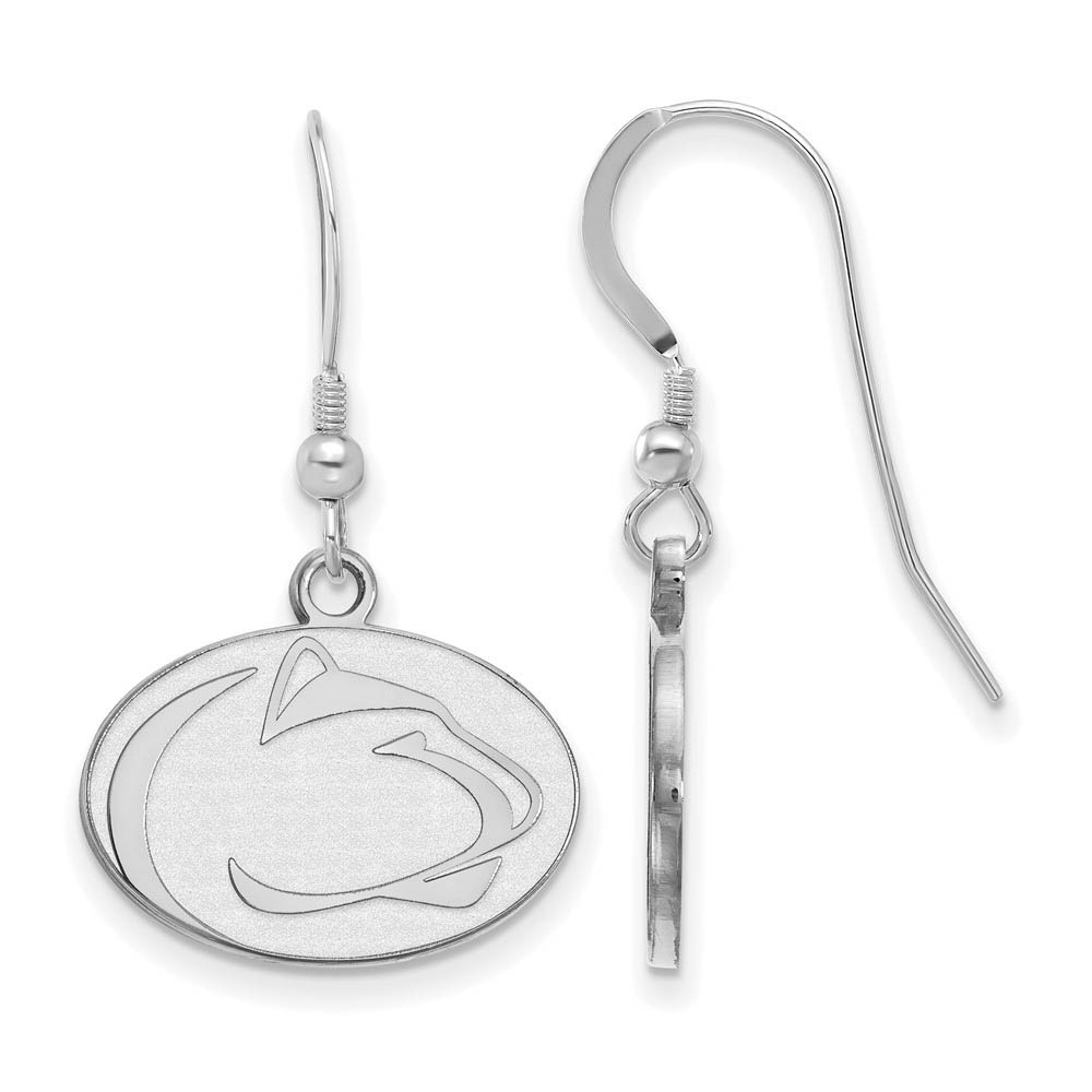 Sterling Silver Penn State University Dangle Earrings
