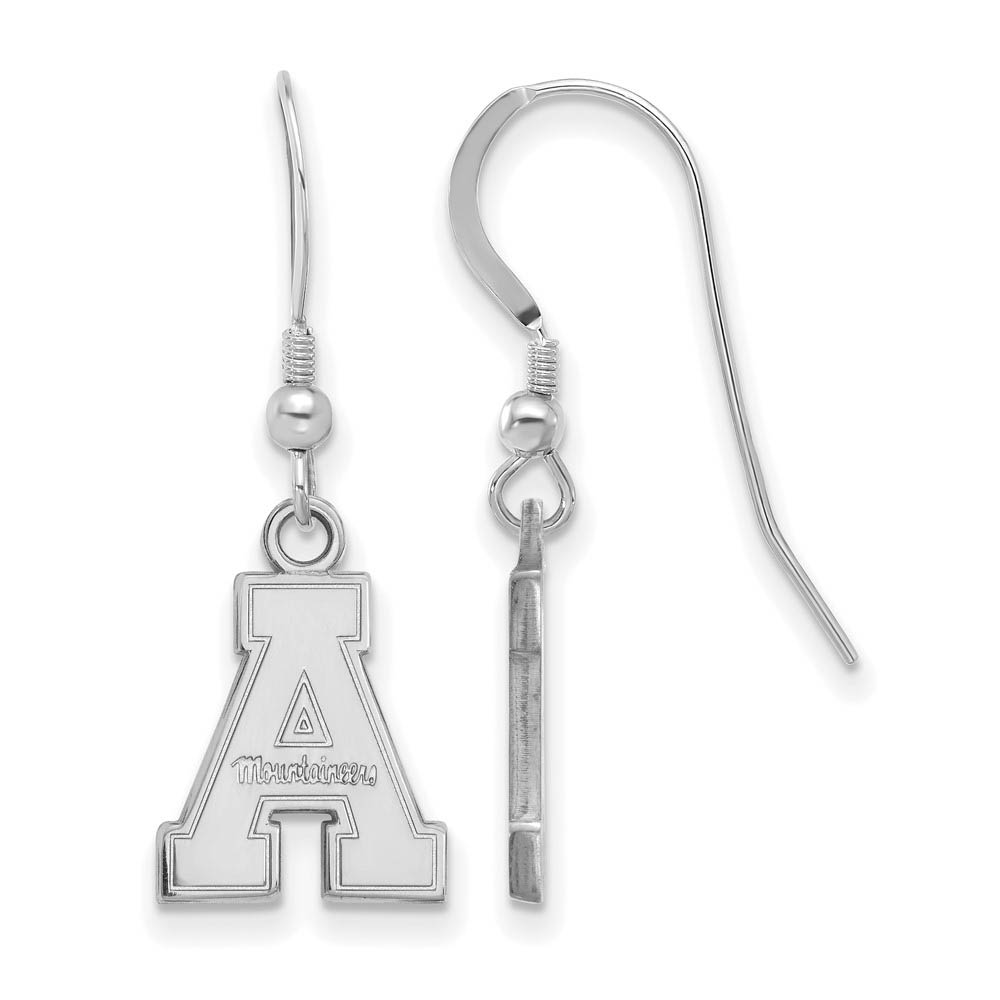Sterling Silver Appalachian State Dangle Earrings