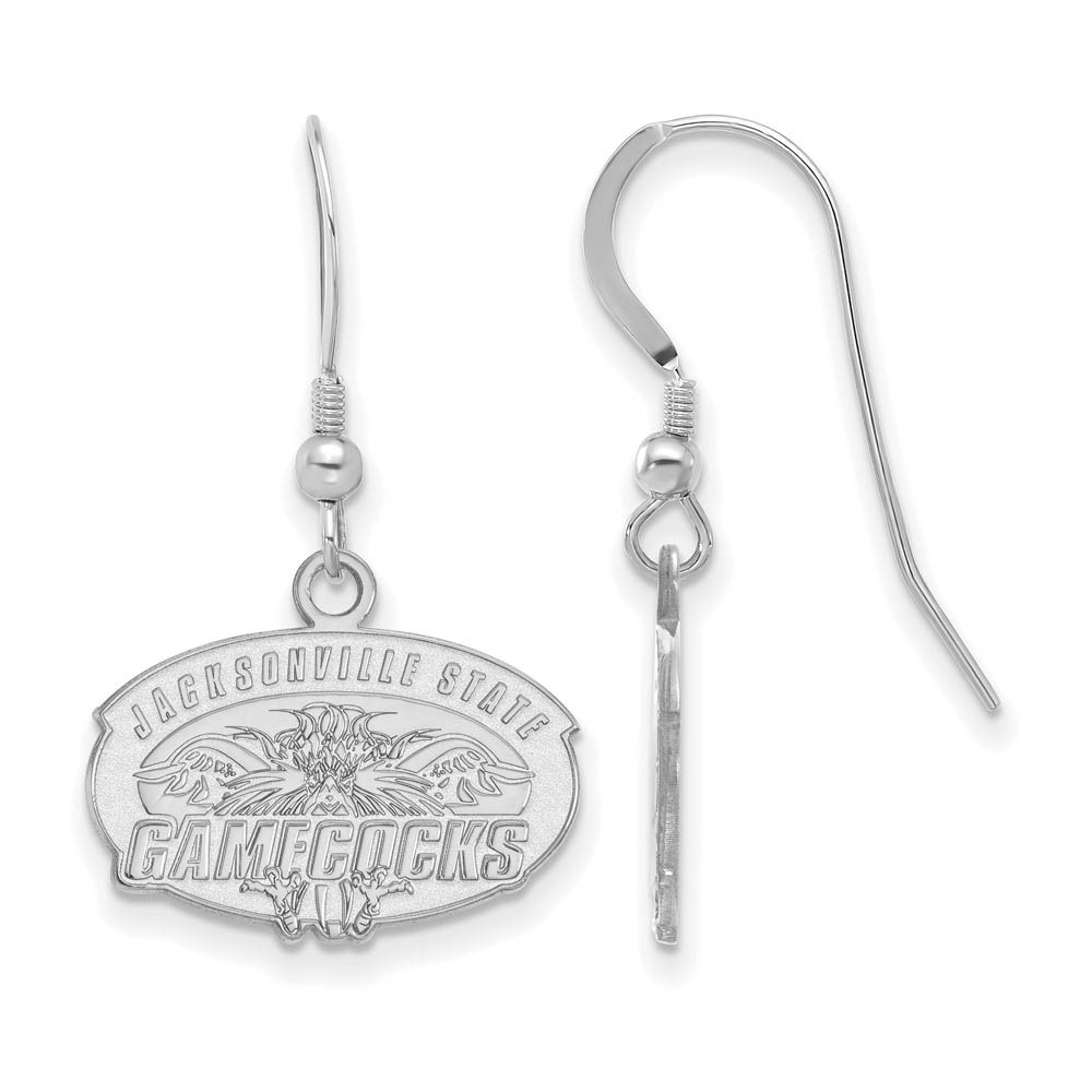 Sterling Silver Jacksonville State U. Dangle Earrings