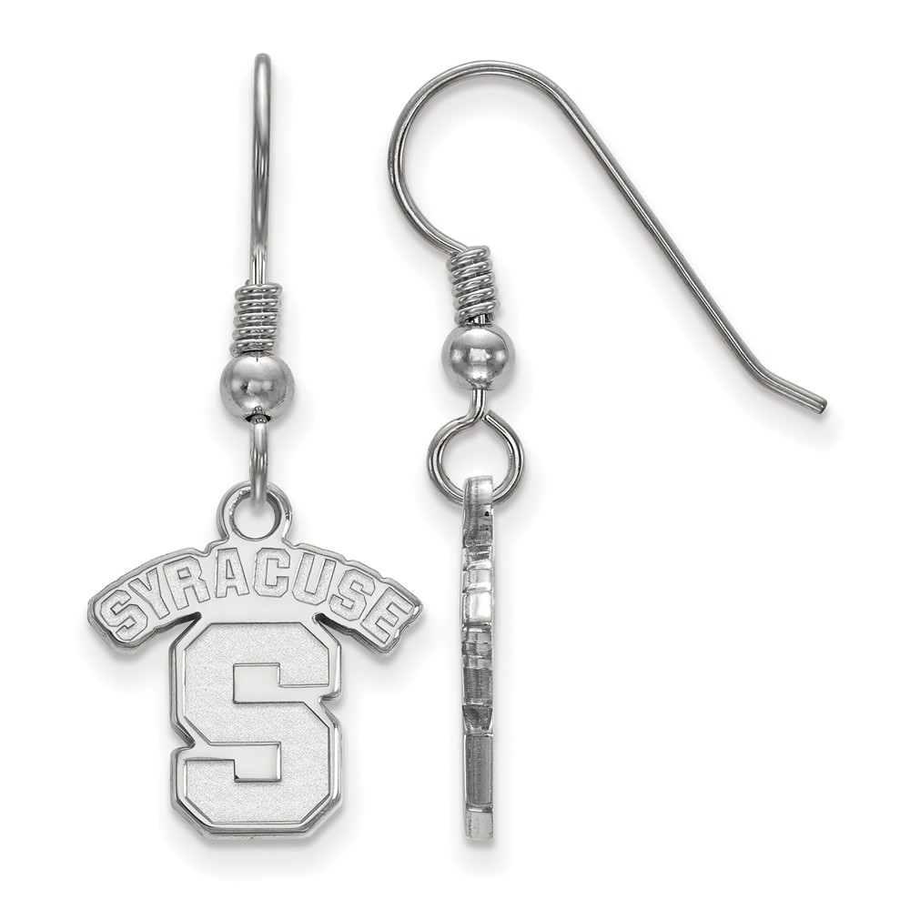 Sterling Silver Syracuse University Dangle Earrings