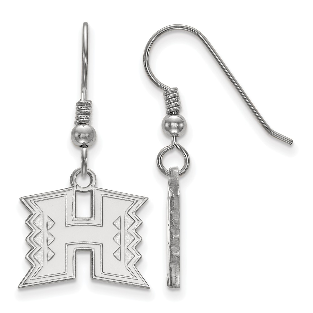 Sterling Silver The University of Hawai'i Dangle Earrings