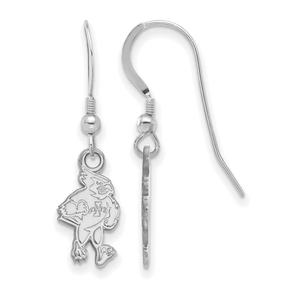 Sterling Silver Iowa State University Dangle Earrings