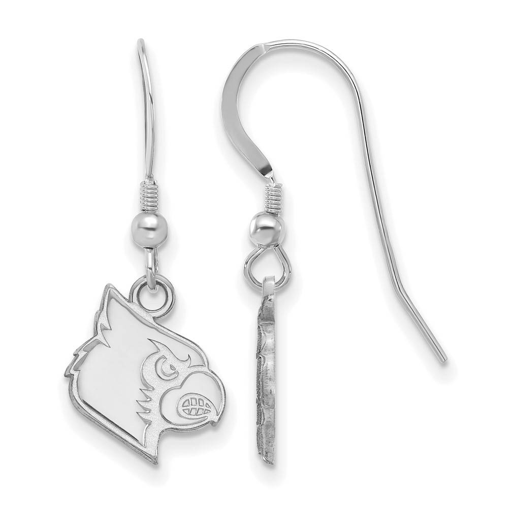 Sterling Silver University of Louisville Dangle Earrings