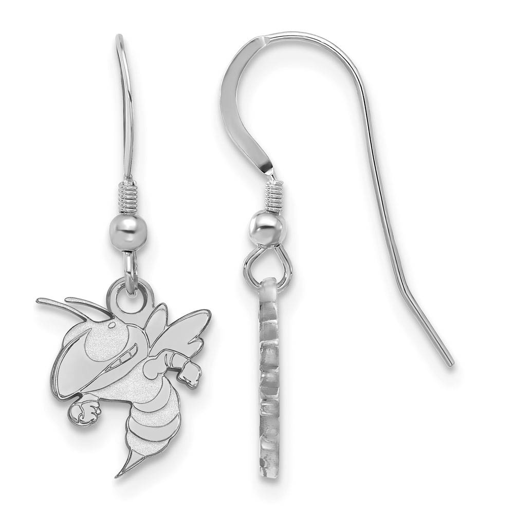 Sterling Silver Georgia Technology Dangle Earring