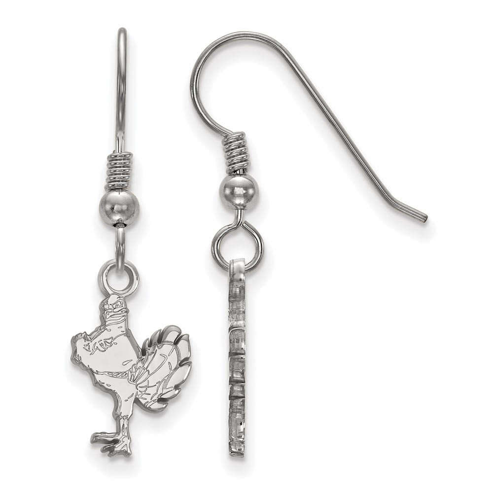 Sterling Silver Virginia Tech Dangle Earrings