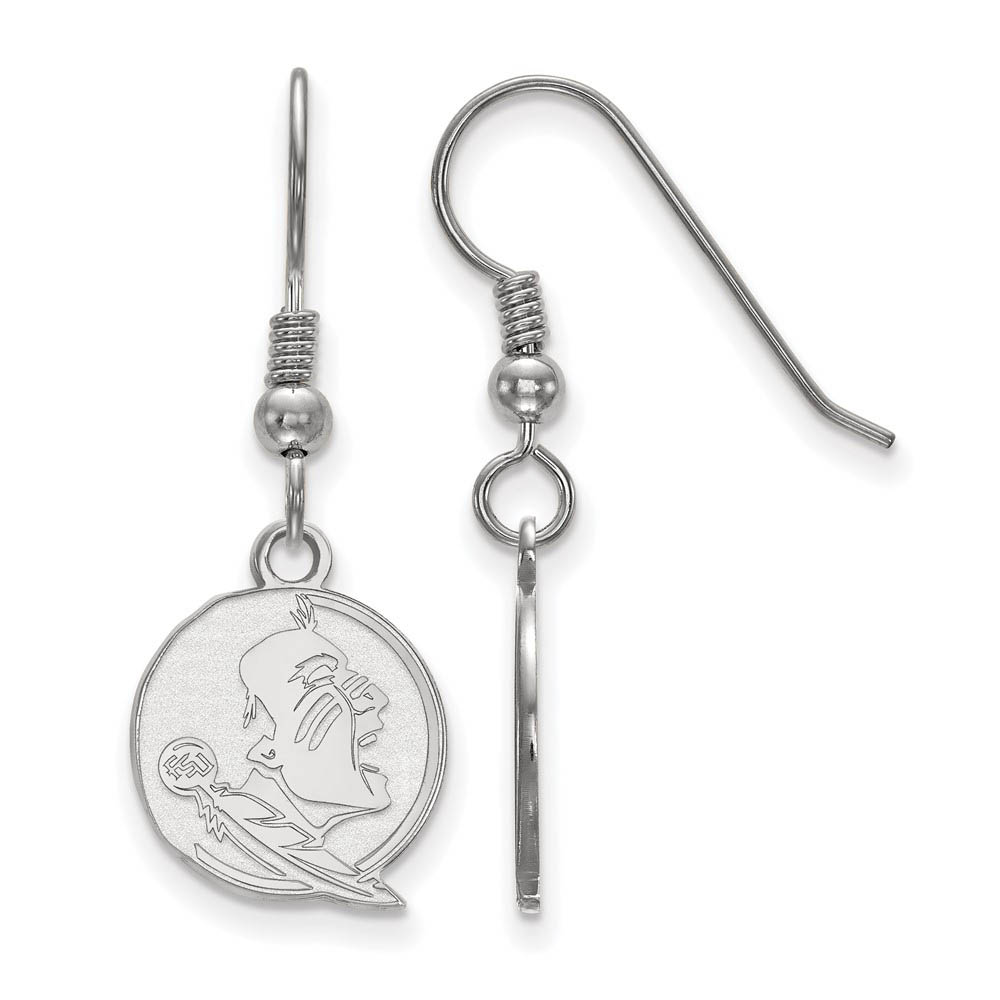 Sterling Silver Florida State University Dangle Earrings