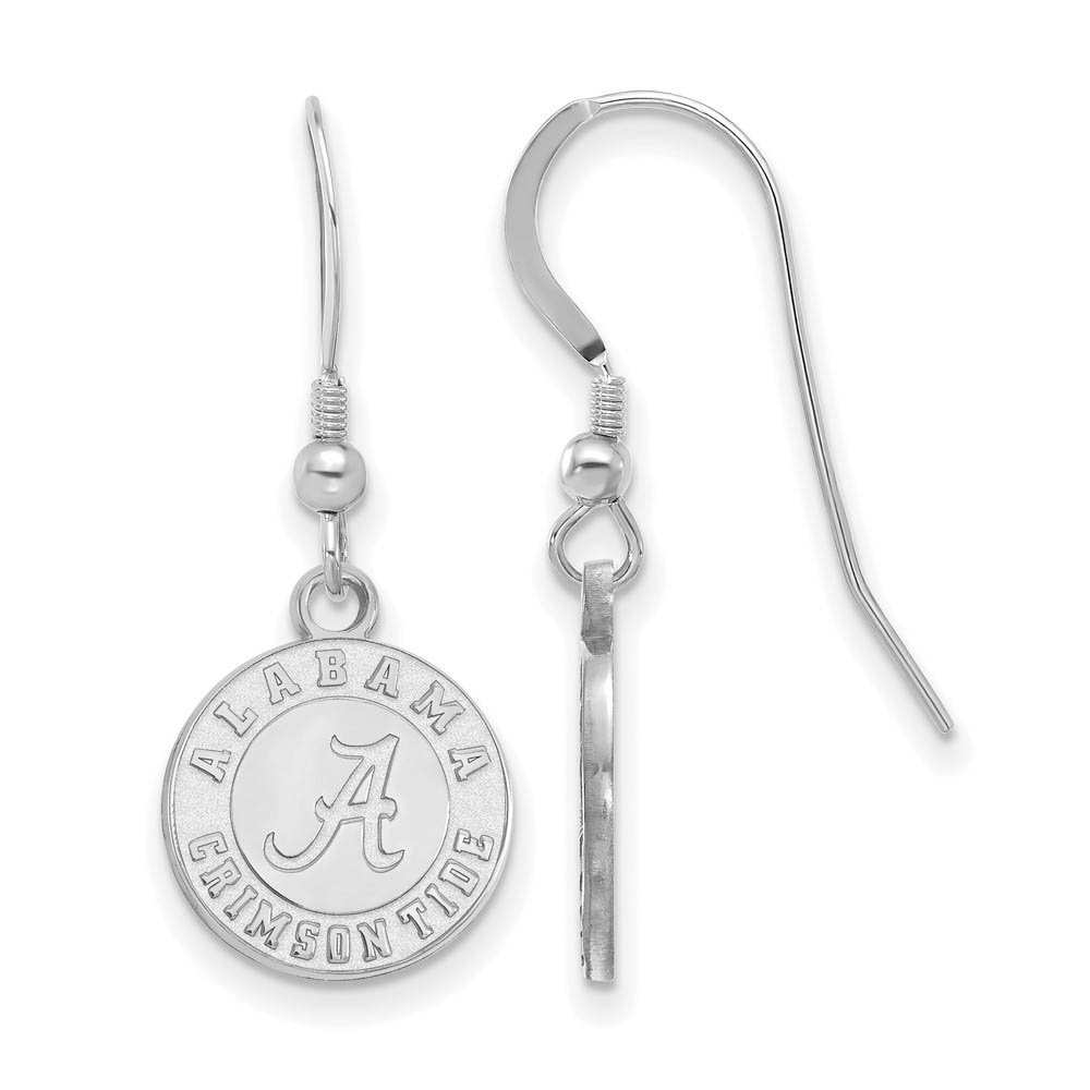 Sterling Silver University of Alabama Dangle Earrings