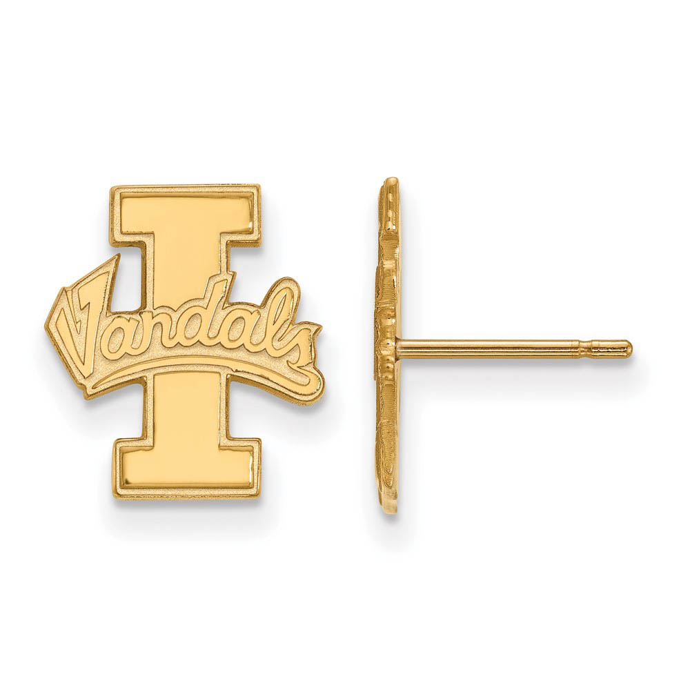 14k Gold Plated Silver University of Idaho Post Earrings