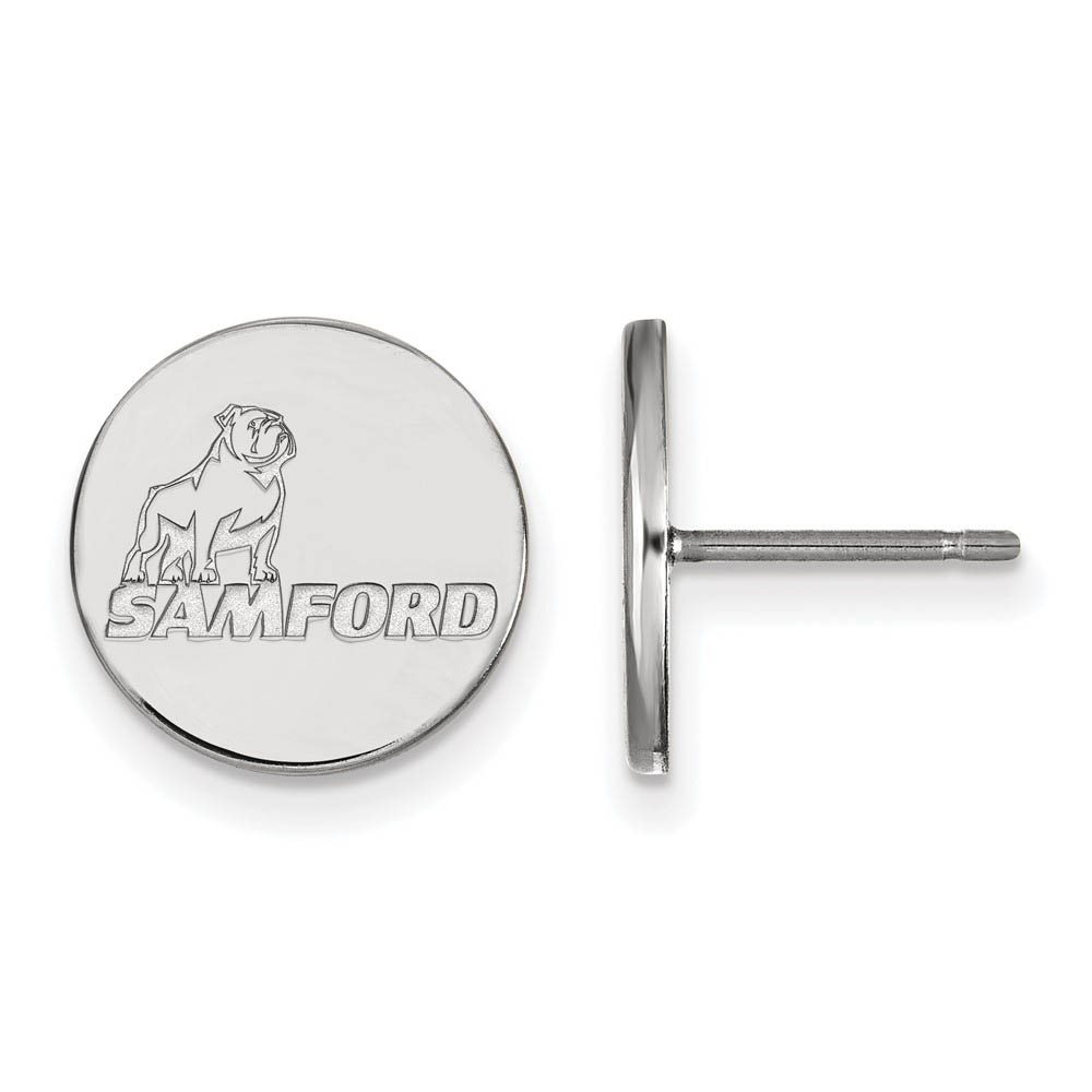 Sterling Silver Samford University Post Earrings