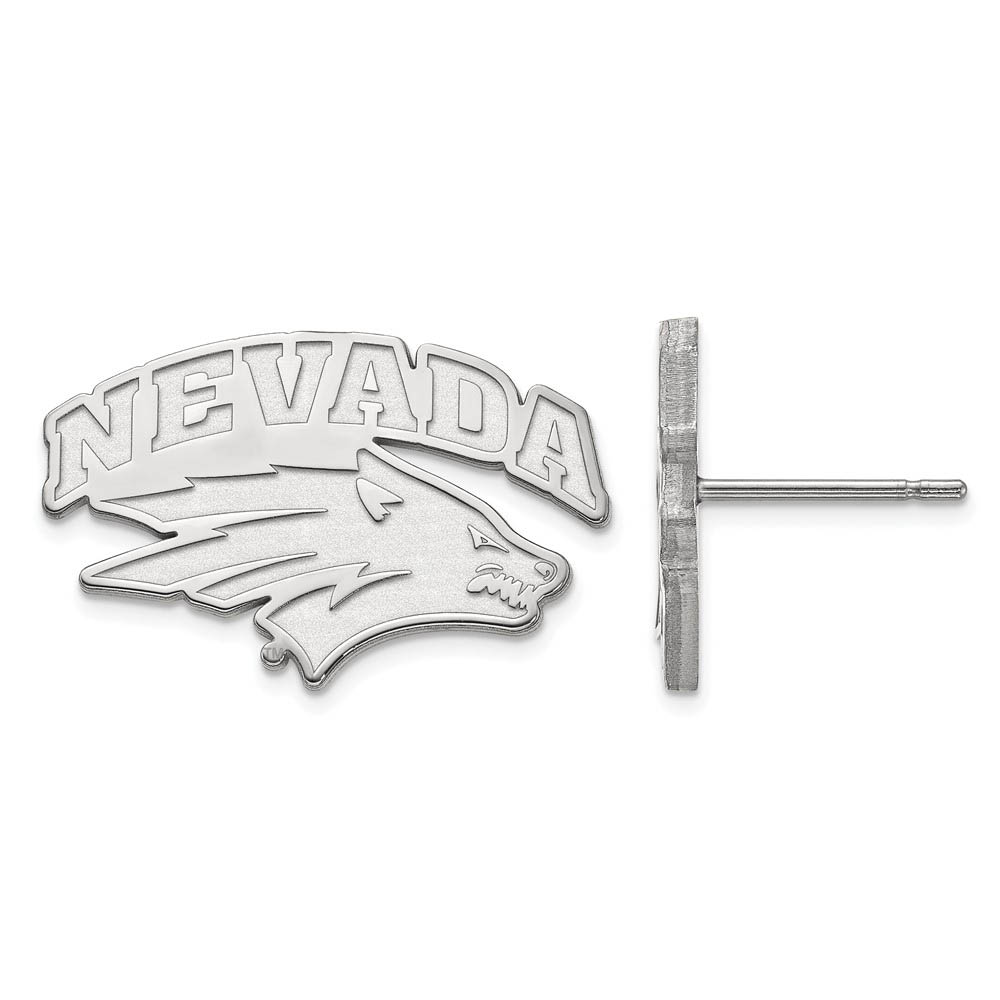 Sterling Silver University of Nevada Post Earrings