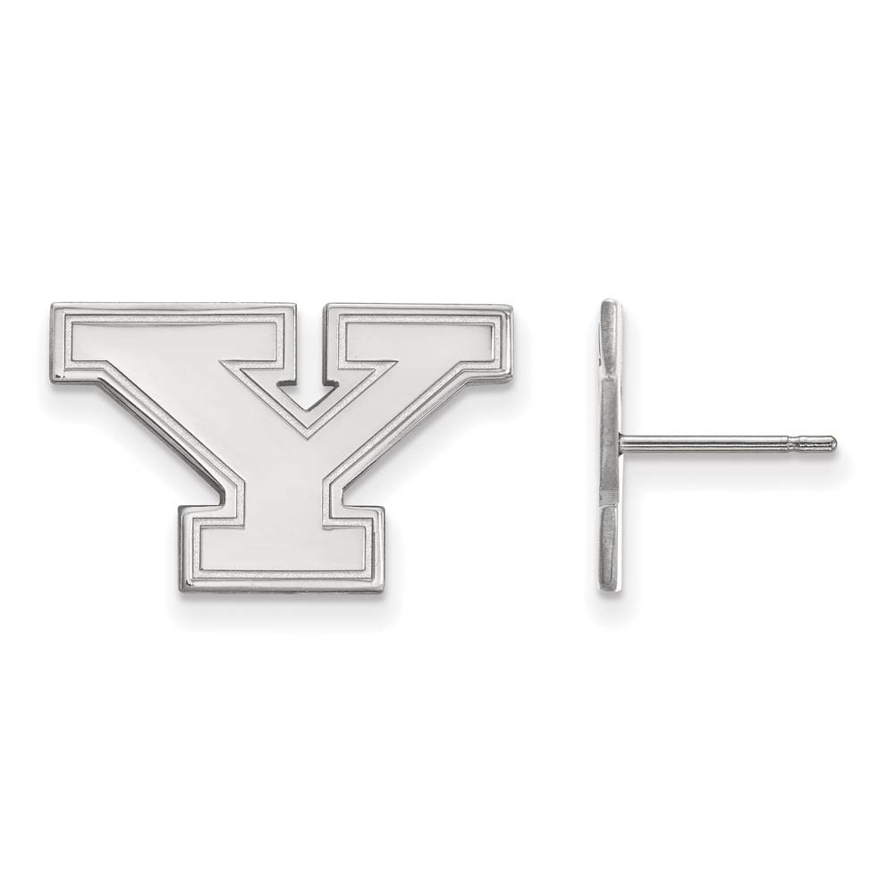 Sterling Silver Youngstown State Post Earrings