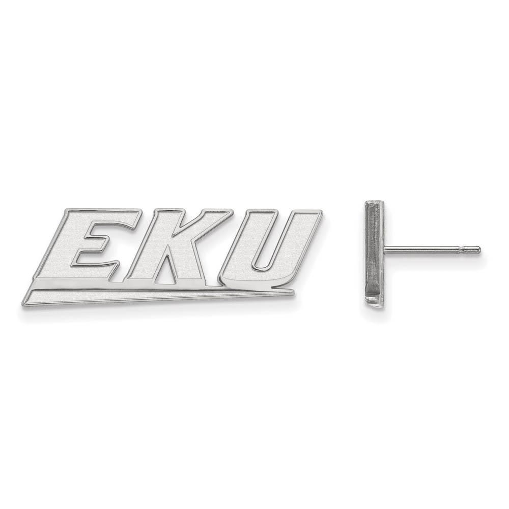 Sterling Silver Eastern Kentucky University Post Earrings