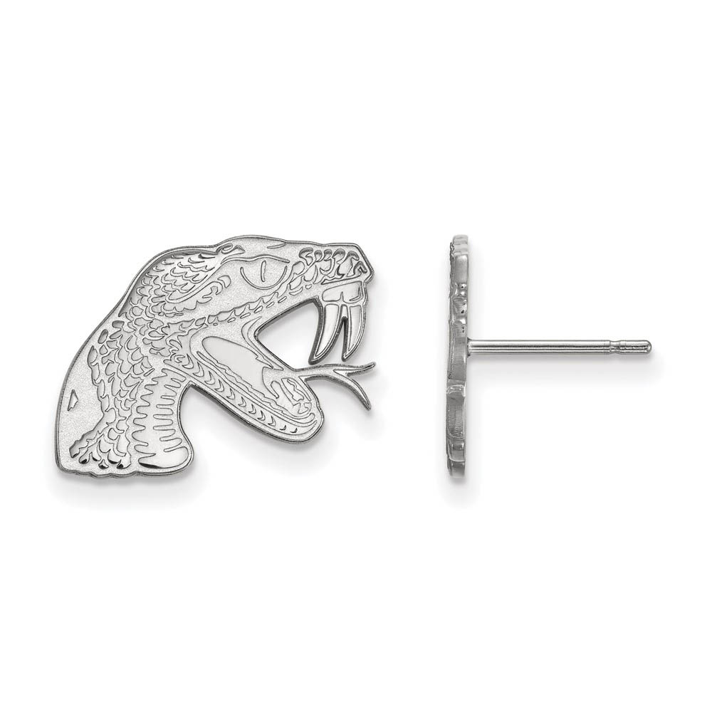 Sterling Silver Florida A&M University Small Post Earrings