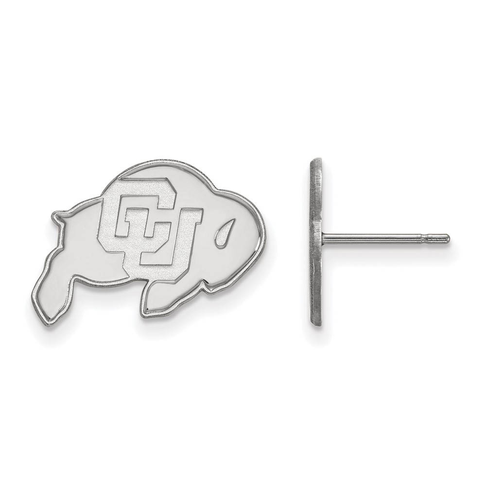 Sterling Silver University of Colorado Post Earrings