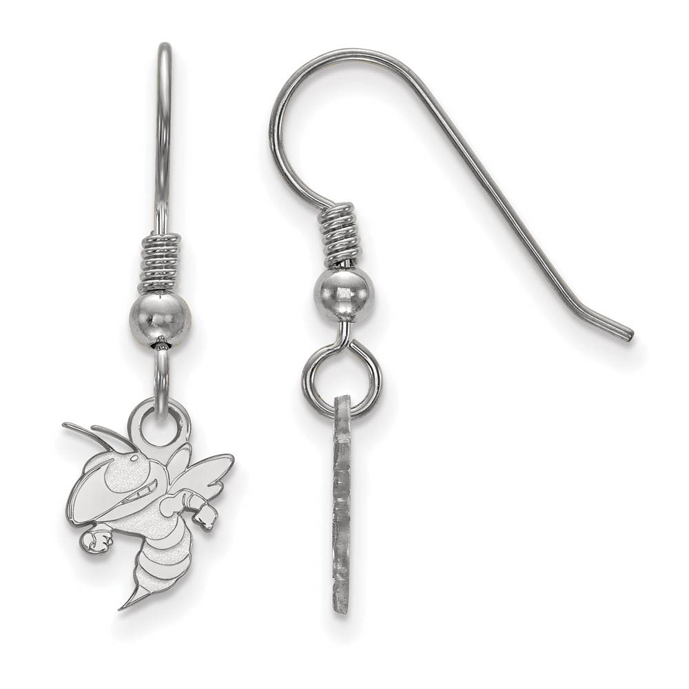 Sterling Silver Georgia Technology (Tiny) Dangle Earrings