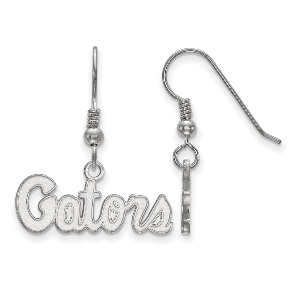 Sterling Silver Univ. of Florida (Tiny) Dangle Earrings