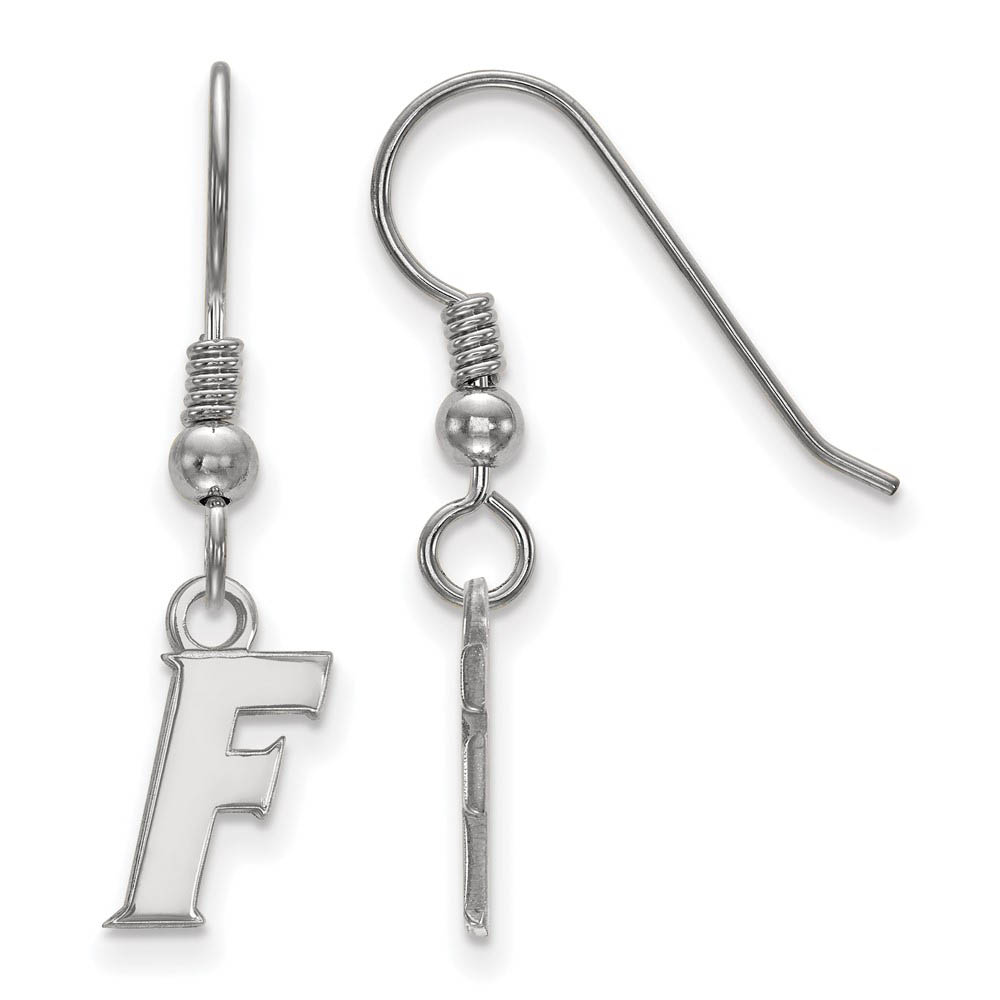 Sterling Silver University of Florida (Tiny) Dangle Earrings