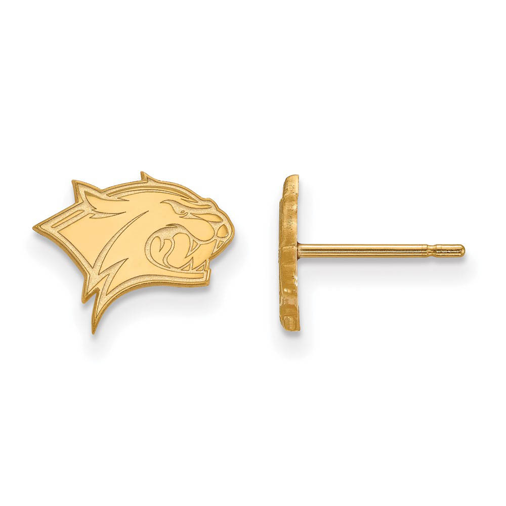 14k Yellow Gold Univ. of New Hampshire (Tiny) Post Earrings