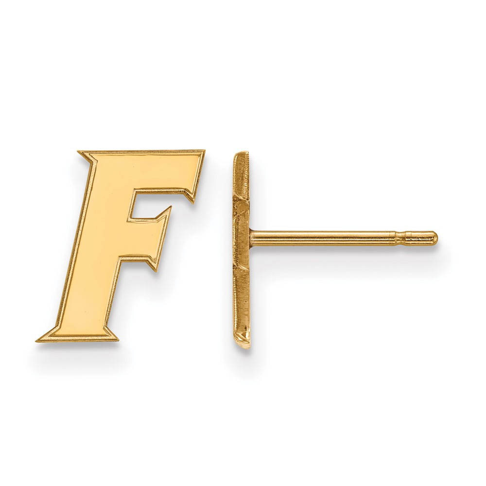 14k Gold Plated Silver Univ. of Florida Post Earrings