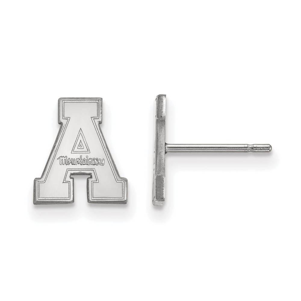 Sterling Silver Appalachian State (Tiny) Post Earrings