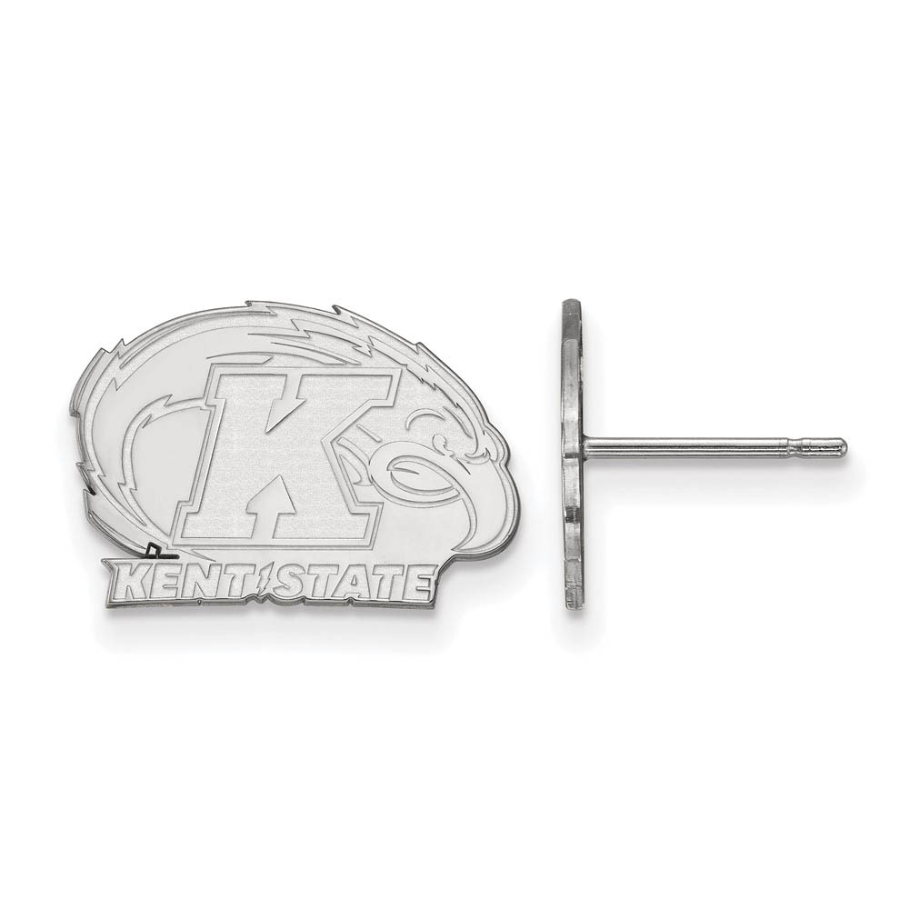 Sterling Silver Kent State University (Tiny) Post Earrings
