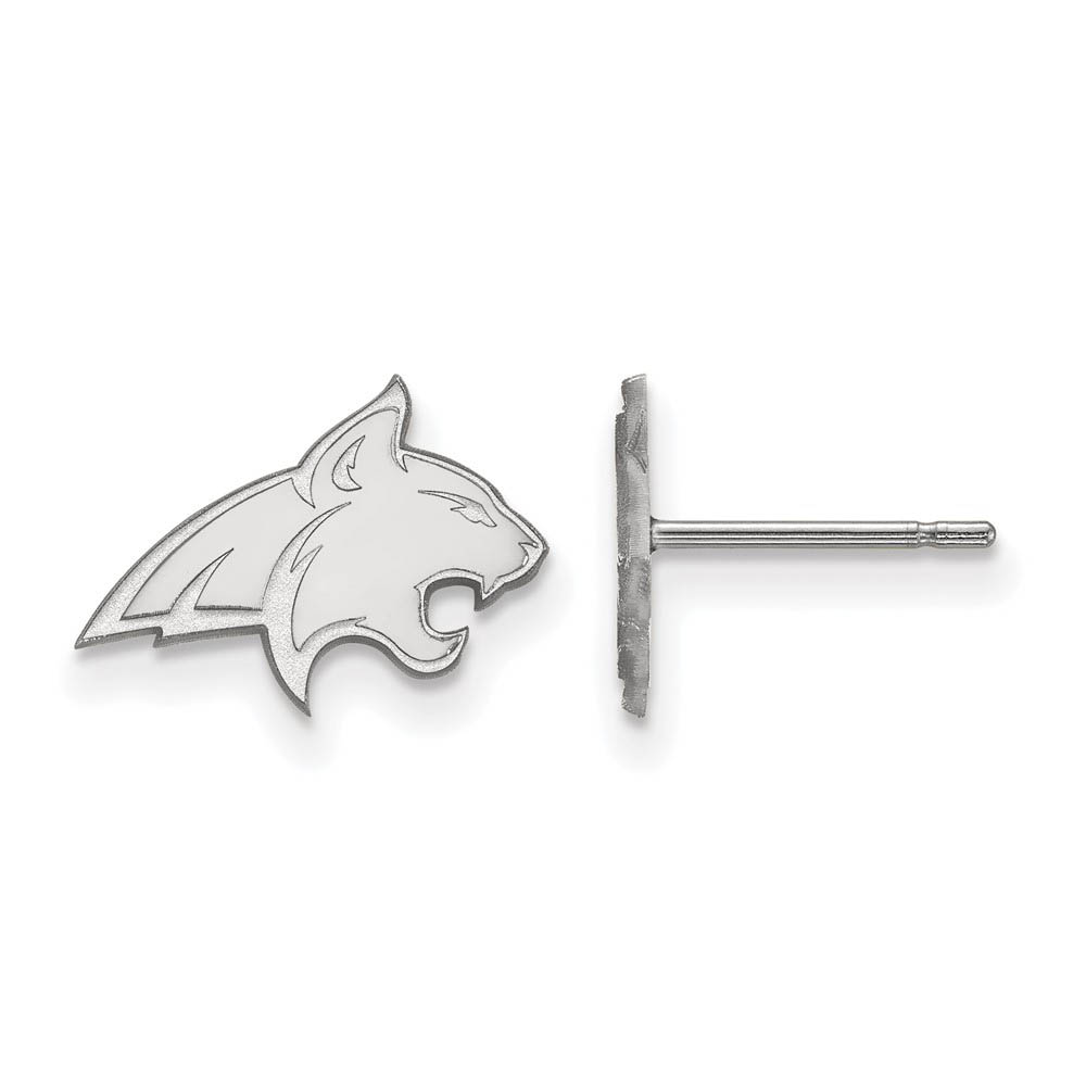 Sterling Silver Montana State University (Tiny) Post Earrings