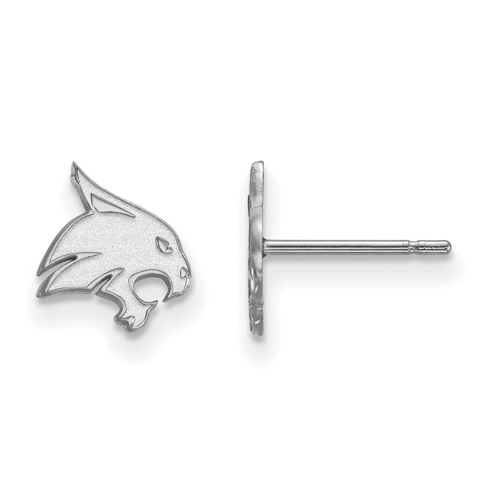 Sterling Silver Texas State University (Tiny) Post Earrings