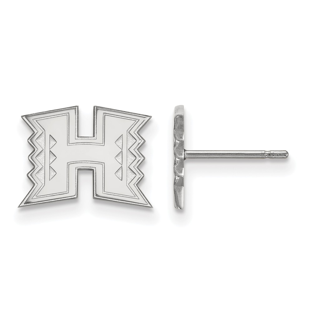 Sterling Silver The University of Hawai'i (Tiny) Post Earrings