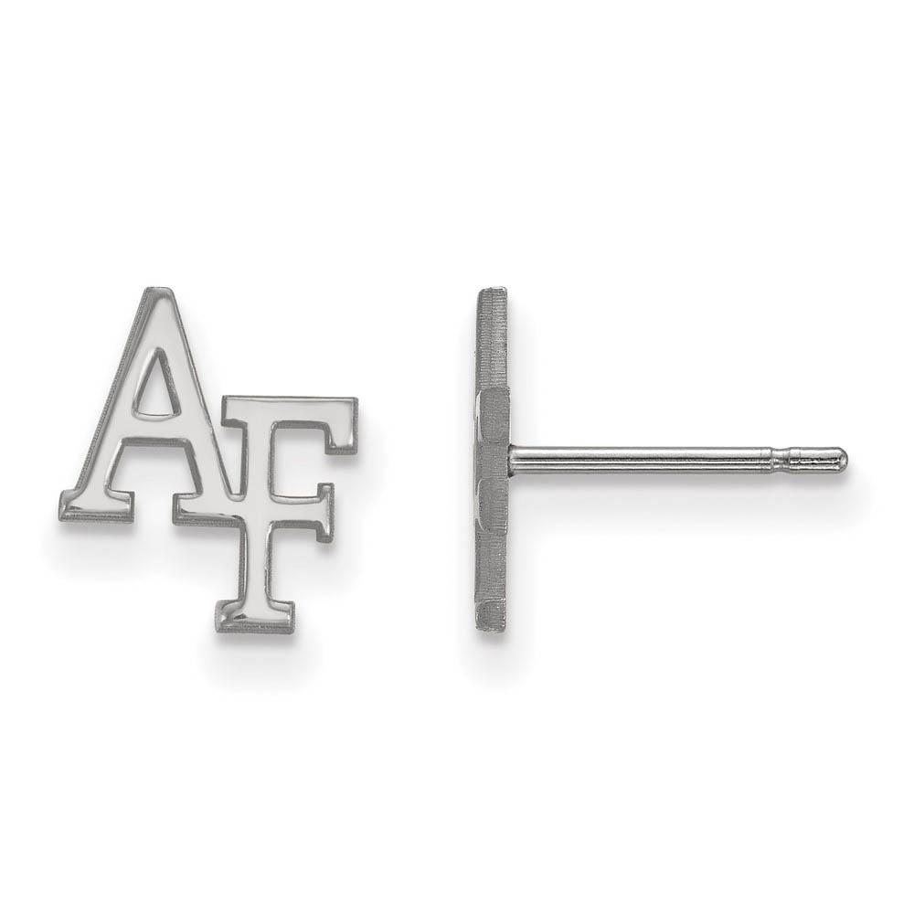 Sterling Silver Air force Academy (Tiny) Post Earrings