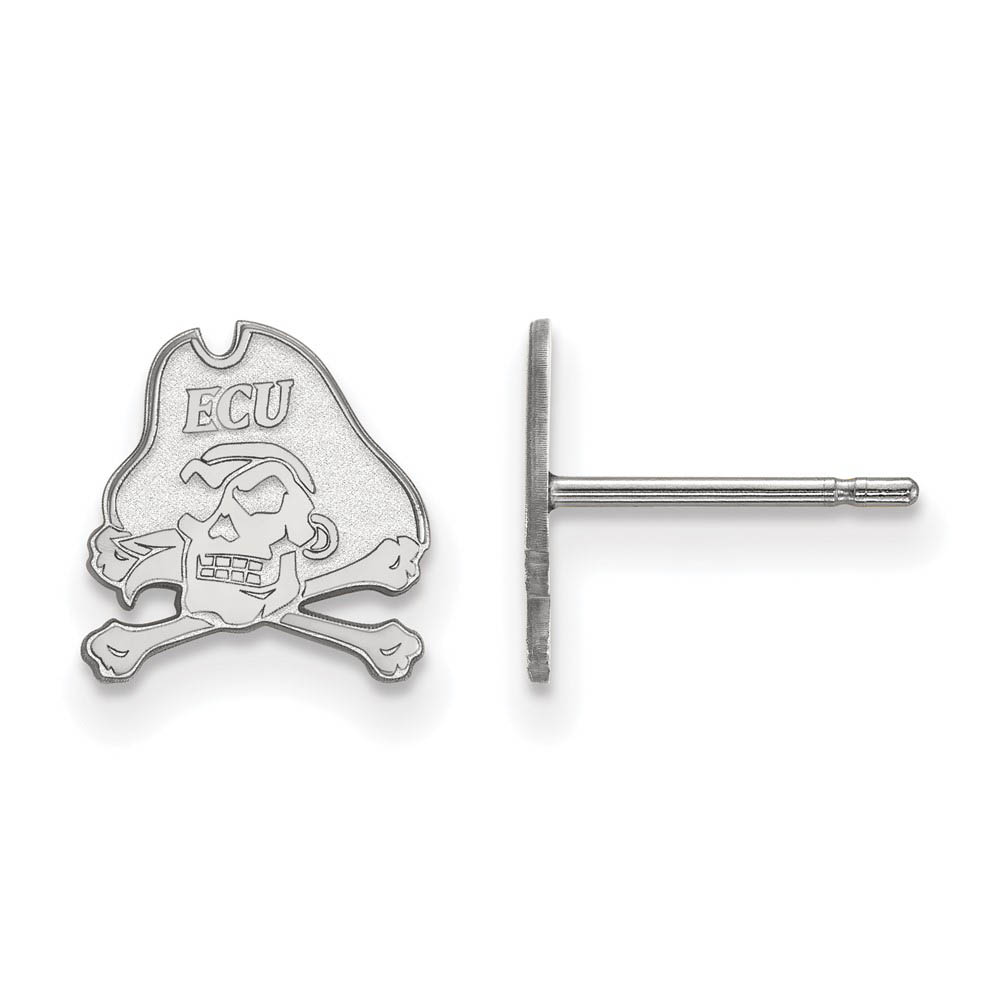 Sterling Silver East Carolina University (Tiny) Post Earrings