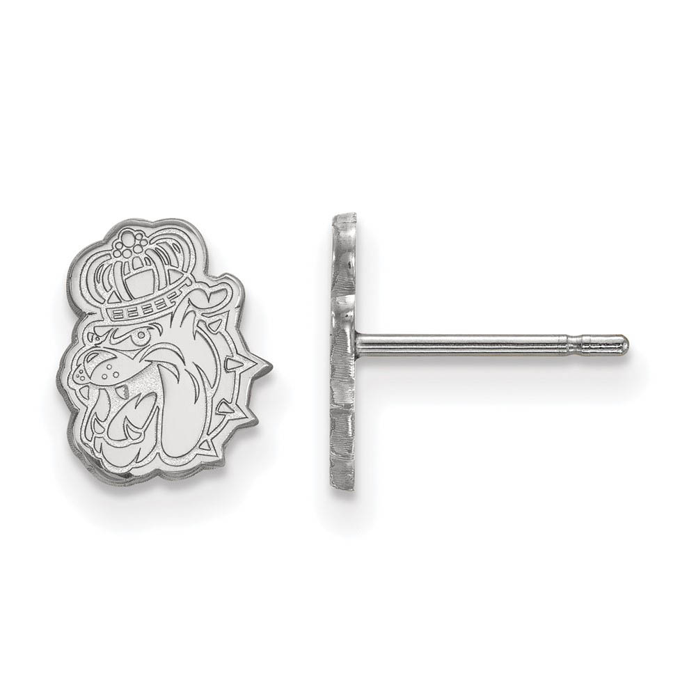 Sterling Silver James Madison University (Tiny) Post Earrings