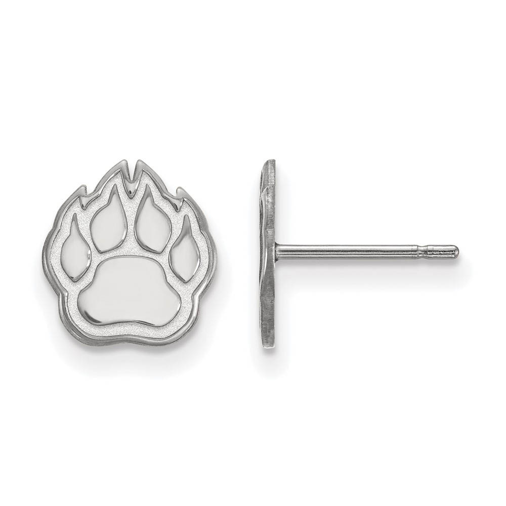 Sterling Silver Northern Illinois University (Tiny) Post Earrings