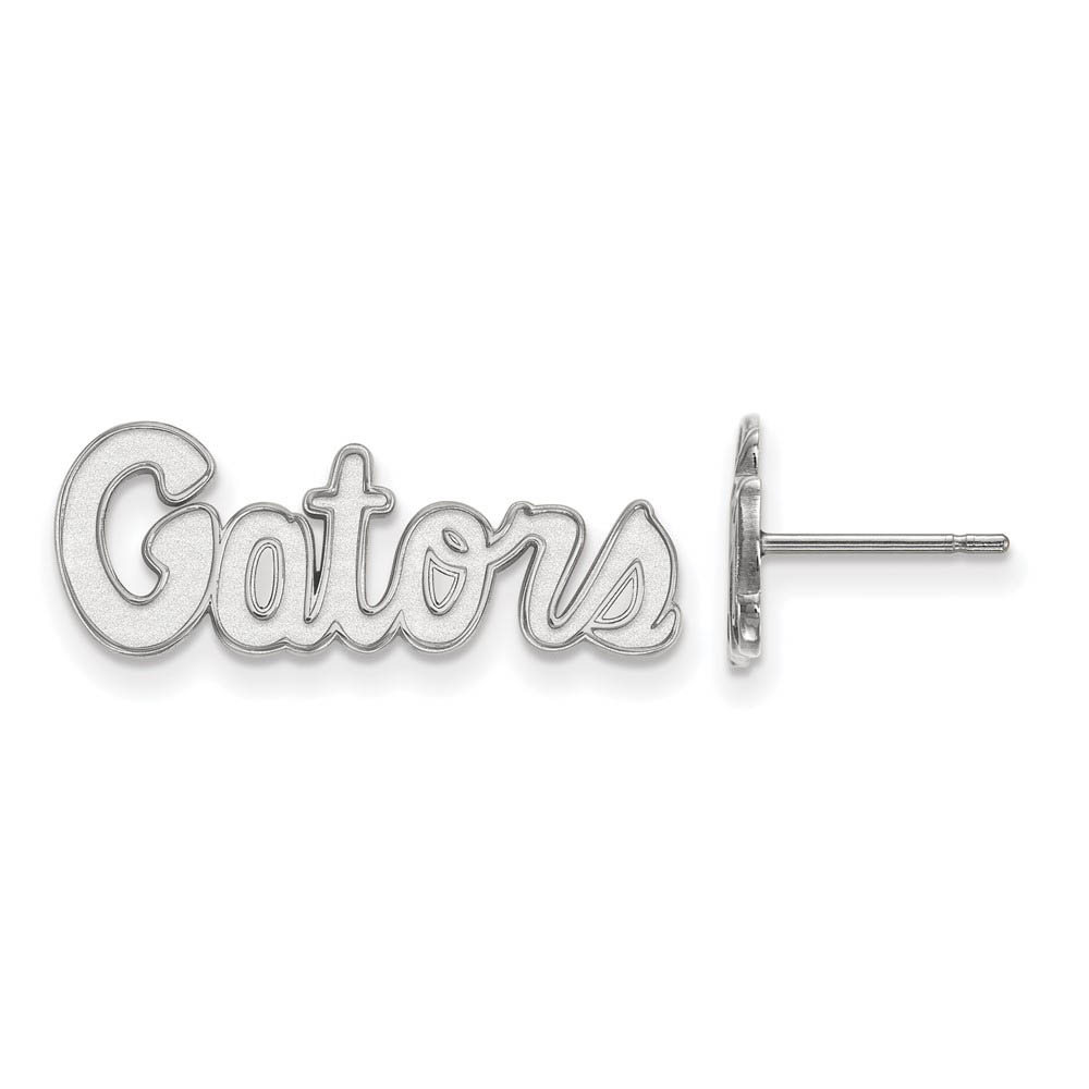 Sterling Silver University of Florida (Tiny) 'Gators' Post Earrings