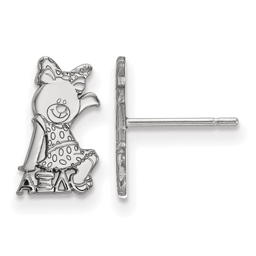 Sterling Silver Alpha Xi Delta Post Earrings