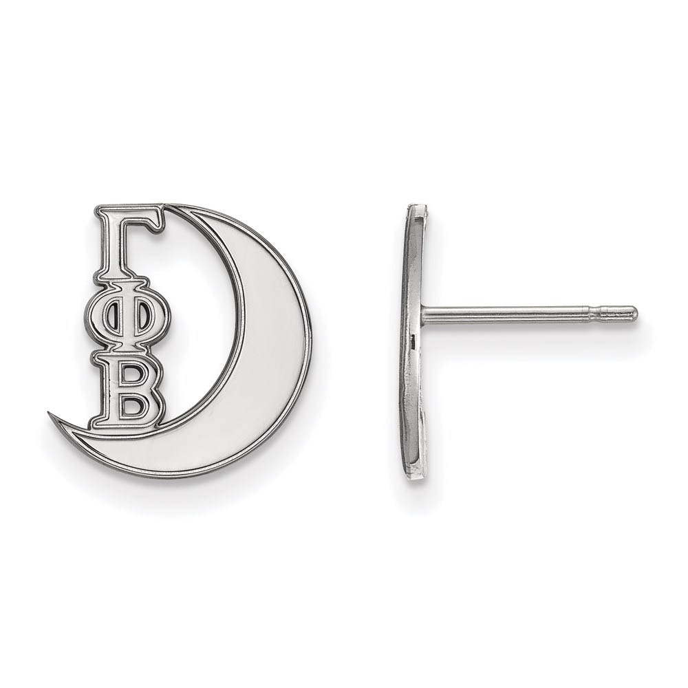 Sterling Silver Gamma Phi Beta Post Earrings