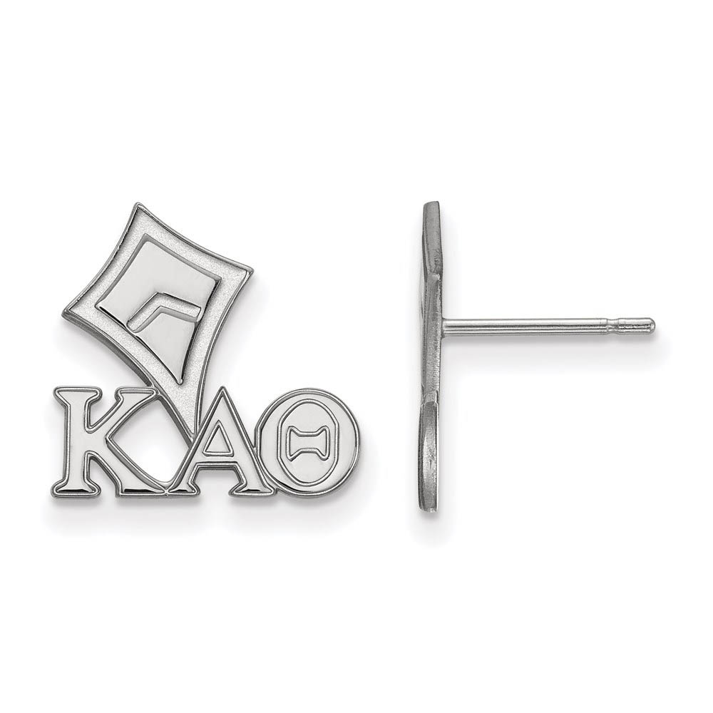 Sterling Silver Kappa Alpha Theta Post Earrings