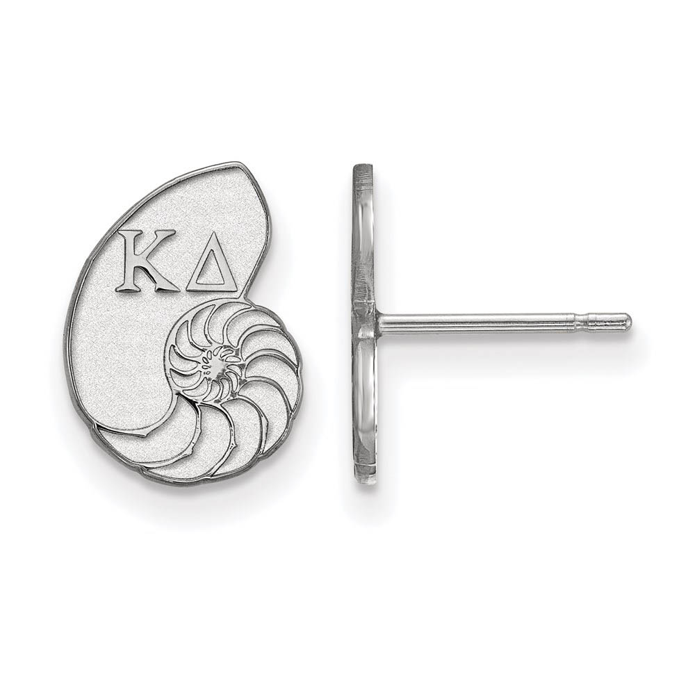 Sterling Silver Kappa Delta Post Earrings