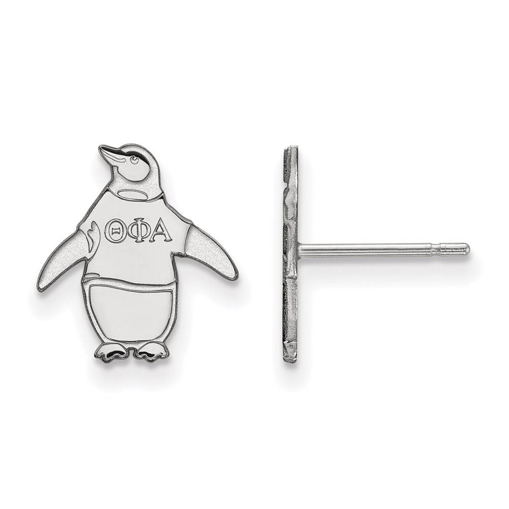 Sterling Silver Theta Phi Alpha Post Earrings
