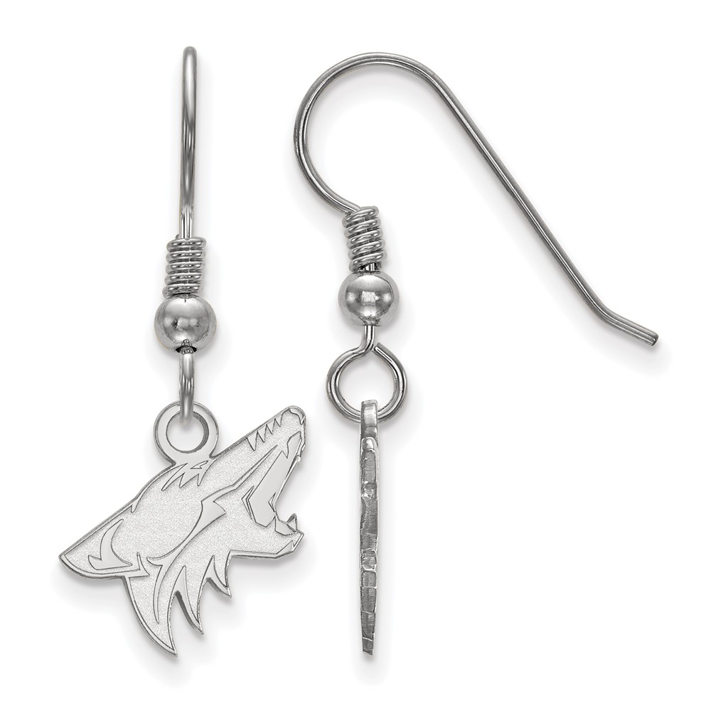 Sterling Silver NHL Arizona Coyotes Dangle Earrings