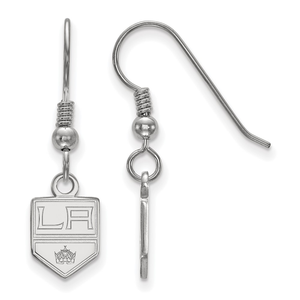 Sterling Silver NHL Los Angeles Kings Dangle Earrings