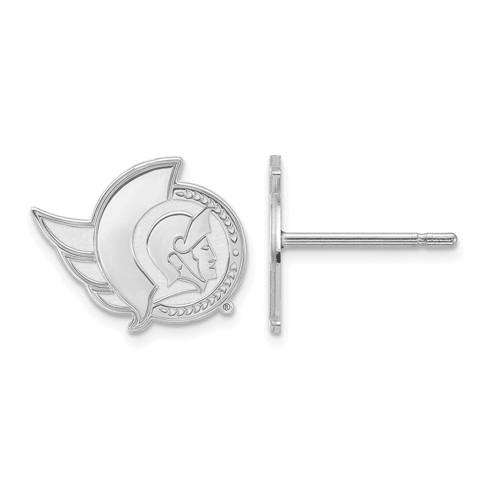 Sterling Silver NHL Ottawa Senators Post Earrings