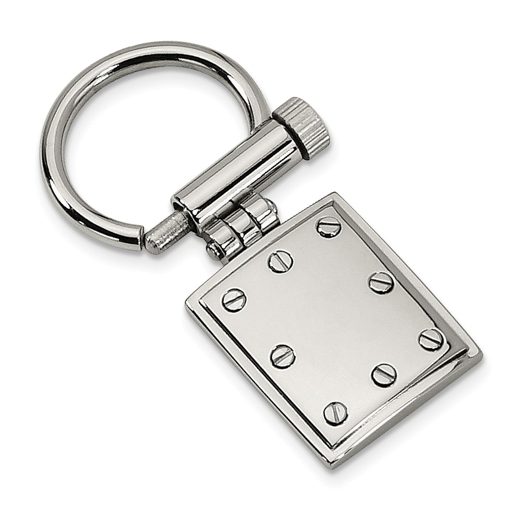 Men's Stainless Steel Screw Key Chain