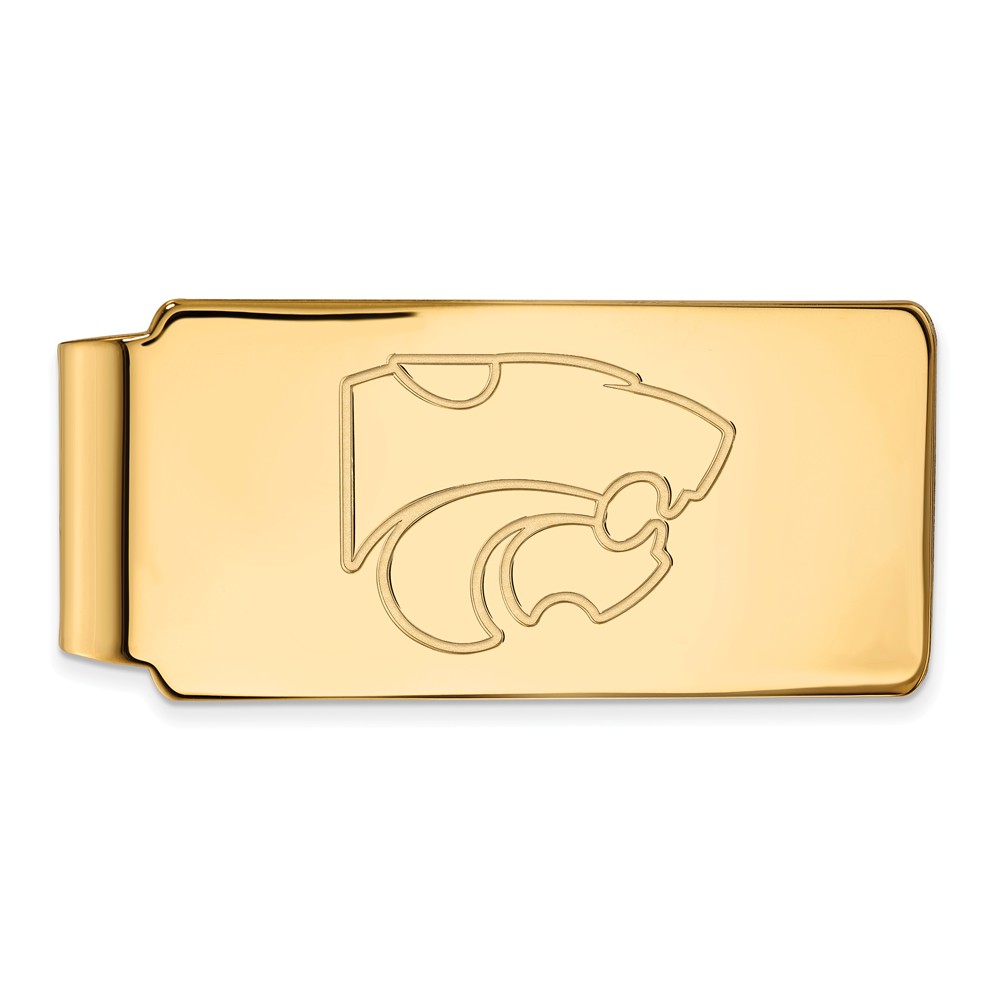 14k Yellow Gold Kansas State Money Clip
