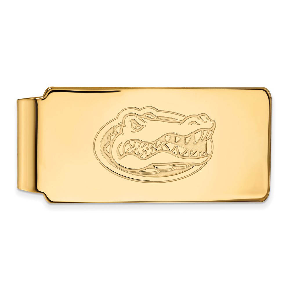 14k Yellow Gold U of Florida Money Clip